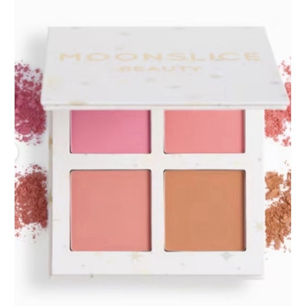 Moonslice Beauty BEAUTIFUL Pressed Blush .19 OZ/ 5.5g Vegan. New In Box
